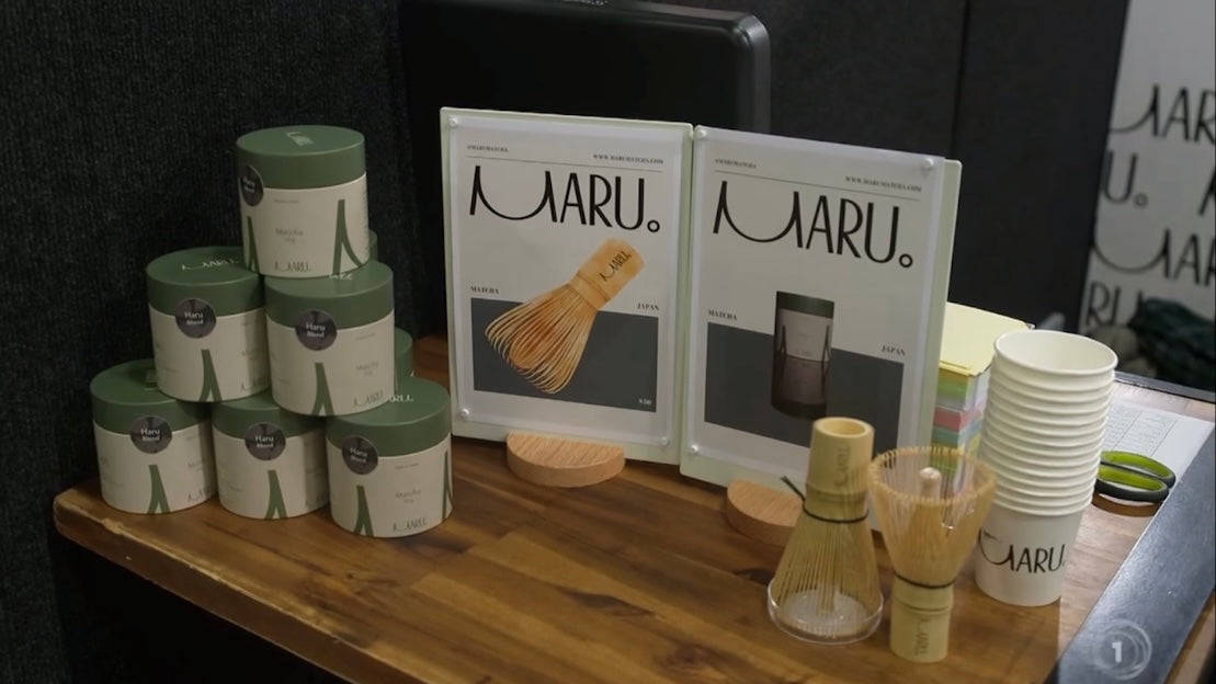 Maru Matcha on Seven Sharp